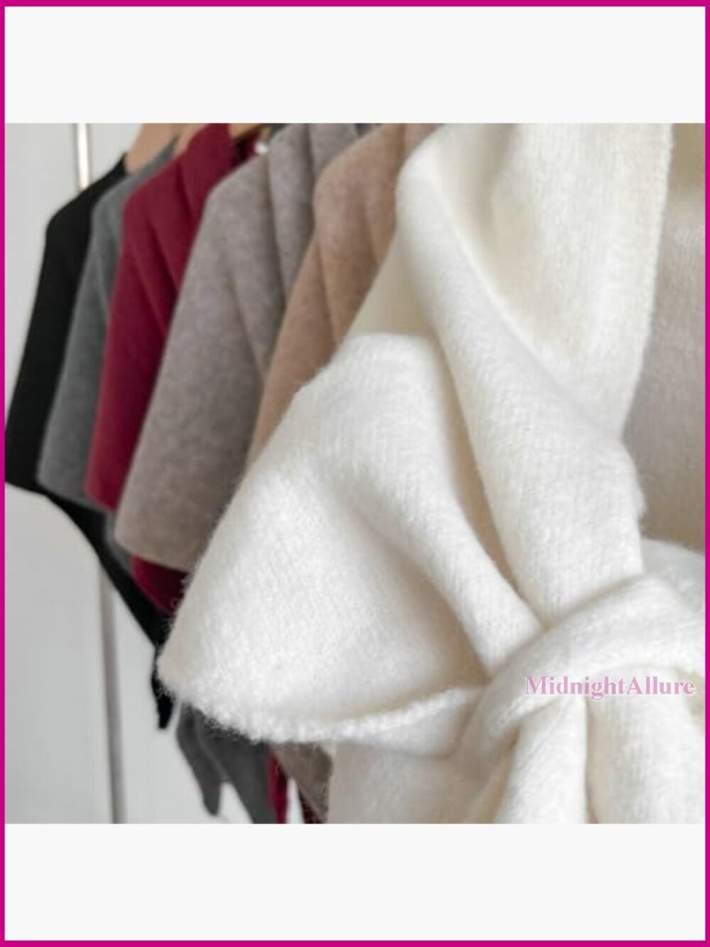 Soft Knitted Pashmina Shawl Wrap Cape Cardigan One Size All Seasons - Picture 4 of 6